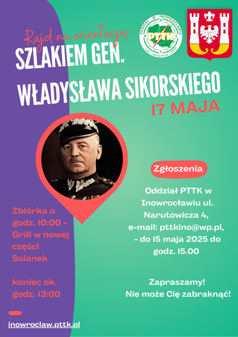 Rajd na orientację szlakiem Gen. Władysława Sikorskiego